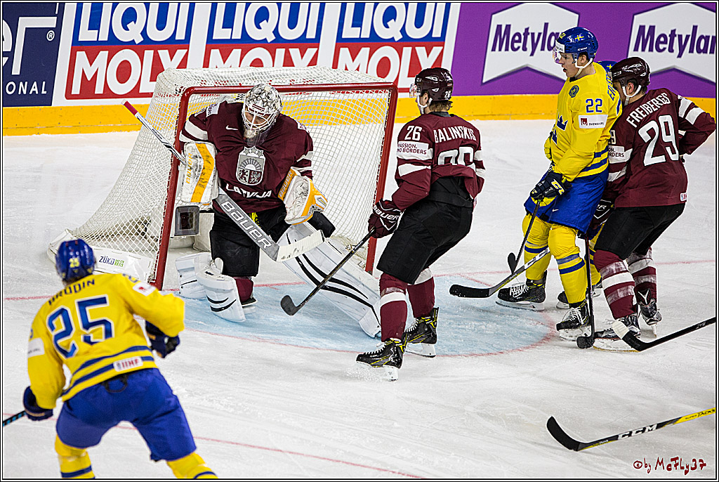 IIHF WM 2017, Schweden - Lettland, 11.05.2017